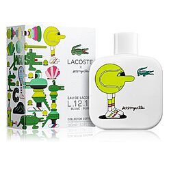 Perfume Eau de Lacoste L.12.12 Blanc Pure Collector Edition Pour Homme Jeremyville