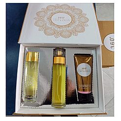 Estuche 360 Perry Ellis Splash + Crema + Perfume