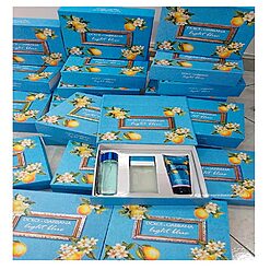 Estuche Light Blue Mujer Splash Crema Perfume