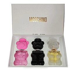 Estuche Moschino Toy Negro Rosado & Blanco