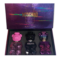 Estuche Moschino Toy Negro Rosado & Pearl